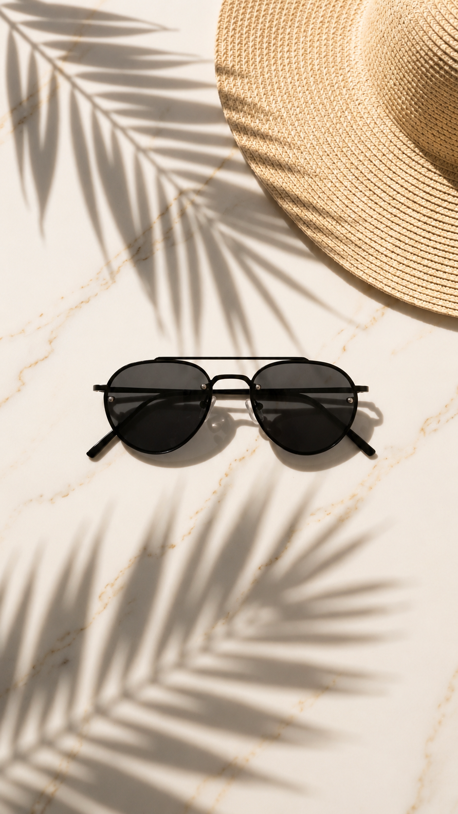 REVERIE - Matte Black Aviator