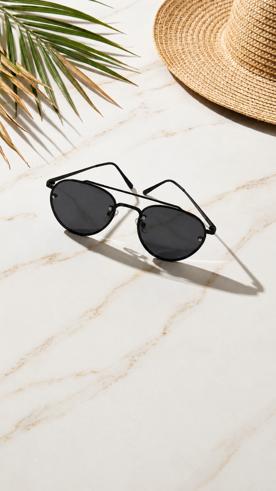 REVERIE - Matte Black Aviator